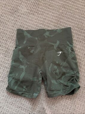 Gymshark Camouflage Bike Shorts
